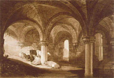 F.39.I The Crypt of Kirkstall Abbey, från 